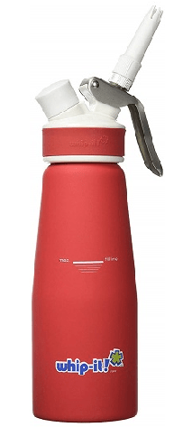 QuickWhip Cream Dispenser 0.5L – Red